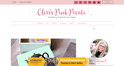 Desktop Screenshot of cleverpinkpirate.com